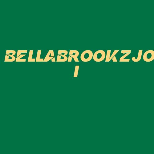 Logo da BELLABROOKZJOI